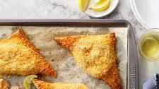 Shrimp Puff Pastry Triangles