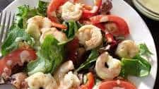 Shrimp Salad with Lemon Basil Dressing