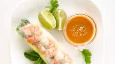Shrimp and Avocado Summer Rolls