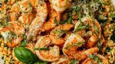 Shrimp and Pearl Couscous