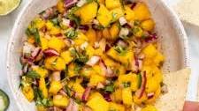 Simple Mango Salsa