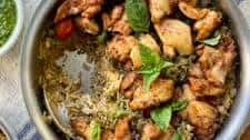 Skillet Pesto Chicken and Rice