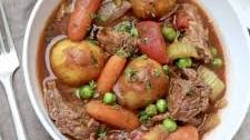 Slow Cooker Beef Stew (with Instant Pot option)