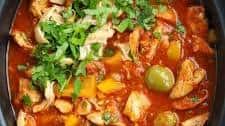 Slow Cooker Chicken and Chorizo Stew