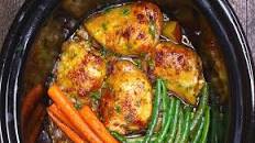 Slow Cooker Honey Garlic Chicken