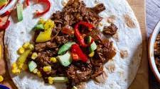 Slow Cooker Spicy Beef Tacos