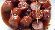 Slow Cooker Sweet Spicy Sausage