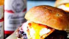 Smoky BBQ Burger with Garlic Aioli & Fried Egg