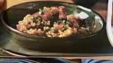 Smothered Chicken With Barley