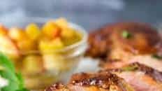 Spice Roasted Pork Tenderloin + Chunky Applesauce