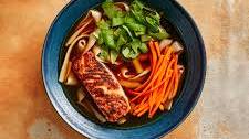 Spiced Salmon Noodle Soup