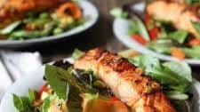 Spicy Asian Salmon Salad