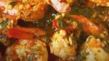 Spicy Cilantro Garlic Shrimp