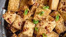 Spicy Fried Tofu Appetizer