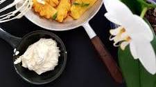 Spicy grilled Pineapple with Coconut Cream