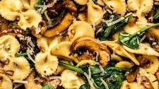 Spinach & Mushroom Pasta