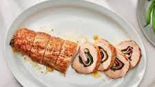 Spinach-Stuffed Pork Tenderloin