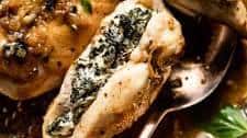 Spinach and Goat Cheese Stuffed Chicken Recipe