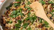 Spinach with Couscous