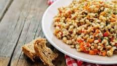 Stir-Fried Barley with Vegetables & Chicken