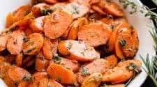 Stovetop Sautéed Carrots with Garlic & Herbs