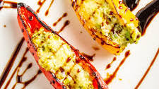 Stuffed Mini Peppers With Goat Cheese