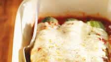 Stuffed Zucchini Au Gratin