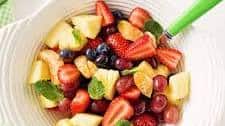 Summer Fruit Salad & Honey Orange Glaze Recipe