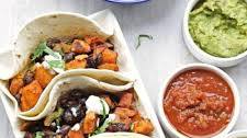 Sweet Potato and Black Bean Soft Tacos