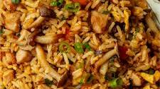 Sweet and Spicy Pork Fried Rice