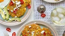 Sweetcorn And Feta Fritters