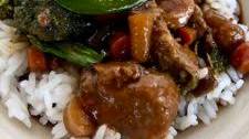 Teriyaki Pork Stir Fry Made With Pantry Ingredients
