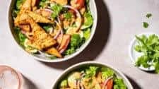 Thai Salad with Tofu and Peanut Dressing