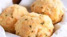 The Best Cheesy Garlic Drop Biscuits