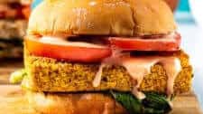 The Best Vegan Breakfast Sandwich with Tofu & Grilled Romaine