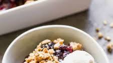 Triple Berry Crisp