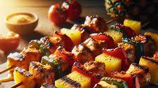Tropical Fusion Chicken Skewers
