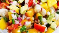 Tropical Mango Shrimp Ceviche
