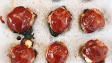 Turkey Meatballs Stuffed With Cheese