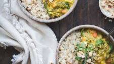 Vegan Broccoli Chickpea Curry