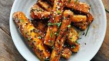 Vegan Sesame Tofu Fingers