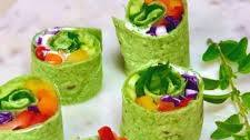 Vegan Veggie Rainbow Wraps