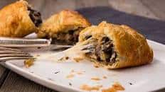 Vegetarian Sausage Rolls with Mushroom and Comté
