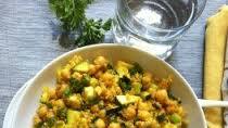 Zucchini Chickpea Quinoa Salad