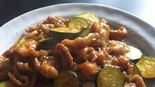 Zucchini & Pork Spicy Stir-fry