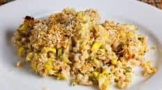 Zucchini and Farro Gratin