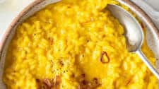 saffron risotto (risotto milanese)