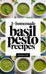 3+ Irresistibly Delicious Homemade Basil Pesto Recipes for Your Meals Today! 3-homemade-basil-pesto-recipes-ccccc-68380