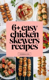 6+ Easy Chicken Skewers Recipes That Will Delight Your Taste Buds and Impress Your Guests! 6-easy-chicken-skewers-recipes-ccccc-40343