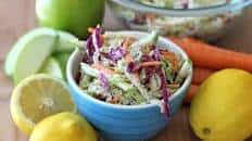 Apple and Poppy Seed Coleslaw